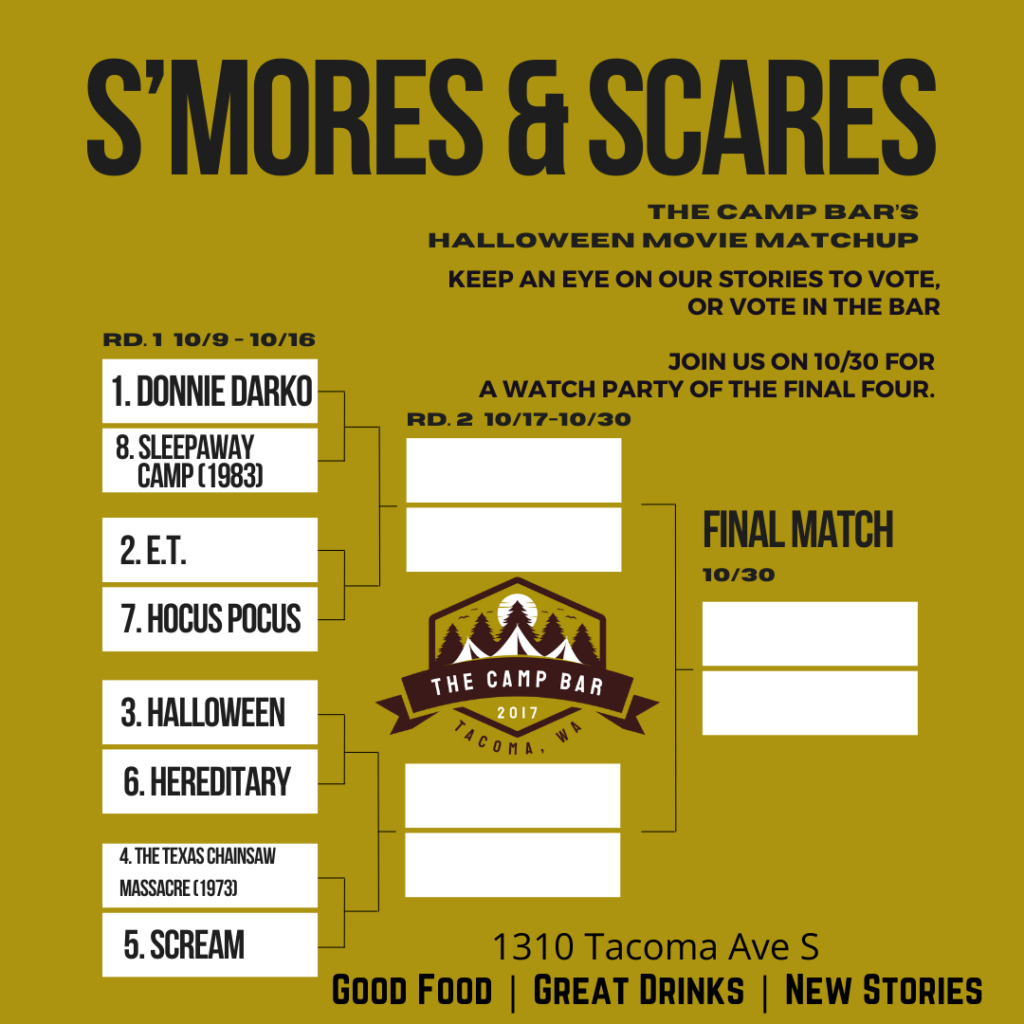 SMores Scares Where Adults Go To Drink The Camp Bar